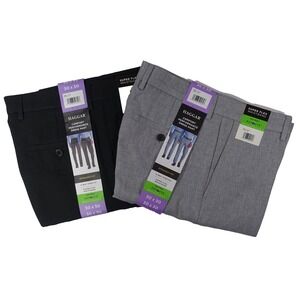 Haggar Comfort Performance Dress Pants 30x30 Straight Fit 4 Way Stretch